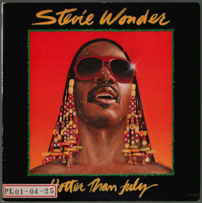 VINIL LP Stevie Wonder &amp;lrm;&amp;ndash; Hotter Than July (VG+) foto