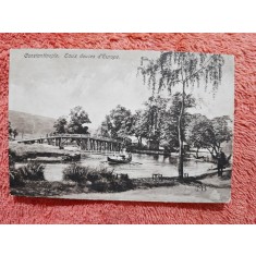 Carte postala, Constantinopole, Eaux douces dEurope, inceput de secol XX