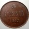 C.211 FINLANDA NIKOLAI II 5 PENNIA 1915