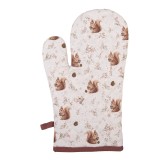 Cumpara ieftin Manusa bucatarie Veverite bumbac bej maro 18x30 cm