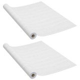 Cumpara ieftin Folii de usa autoadezive, 2 buc., lemn alb, 210 x 90 cm, PVC