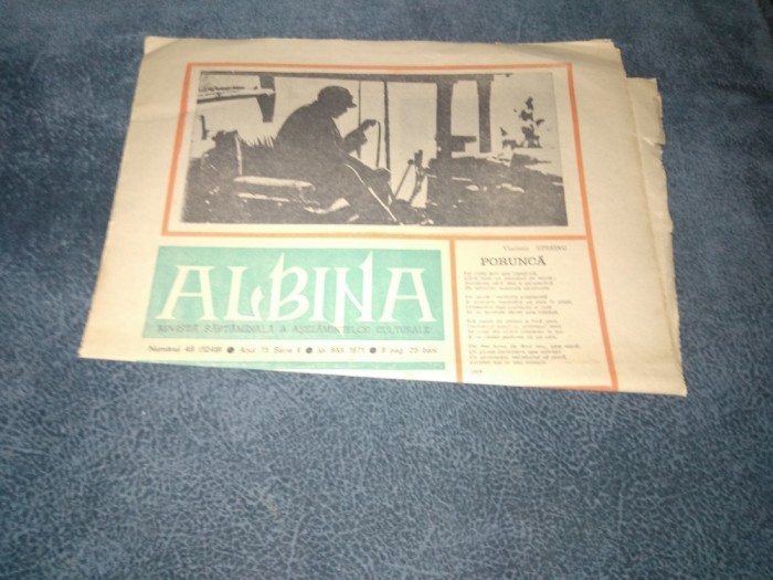 REVISTA ALBINA 9 DECEMBRIE 1971