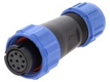 Mufă Mamă SP13 9 PIN IP68 3A 125V pentru Cablu