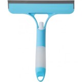 Racleta de curatare 3 in 1, flippy, multifunctional, pentru casa si masina, pulverizator de spray, racleta din silicon si burete, 21.5 x 25.7 cm, alba