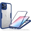 Husa Xiaomi Redmi A3 360 grade silicon TPU transparenta Albastru, Techsuit