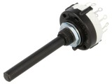 Comutator Rotativ 3 Pozitii 0.15A 250VDC 4 Sectiuni 30&deg;