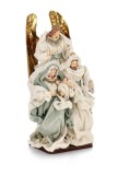 Cumpara ieftin Figurina Nasterea Domnului textil multicolor Faithful 29x11x32h