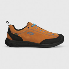 Keen pantofi Nxis Evo Mid WP barbati, culoarea maro