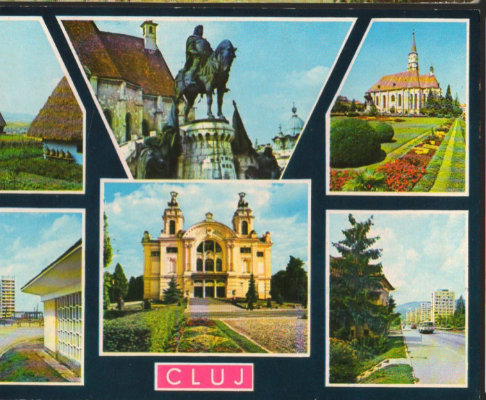 CPI B12324 CARTE POSTALA - CLUJ, MOZAIC