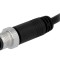 Conector M12 cu cablu, 3 pini, IP68