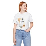 Tricou bumbac, Friends, pentru cea mai buna prietena, marimea M, alb