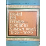 Nicolae Gr. Stetcu - Pagini din istoria liceului Roman-Voda (Editia: 1972)