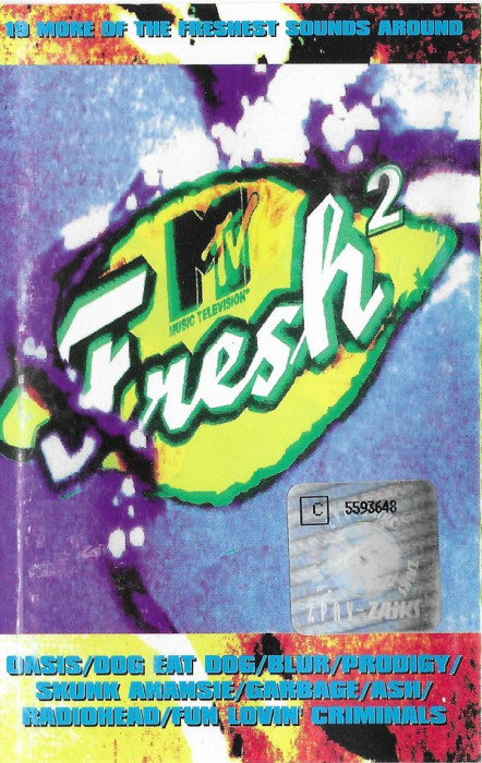 Caseta selectie MTV Fresh 2, originala