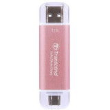 SSD Transcend ESD310 1TB External SSD USB 3.0 Type C/A Pink