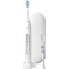 Periuta de dinti electrica Philips Sonicare ExpertClean 7300 HX9601/03, 3 programe, 2 capete, Bluetooth, Alb/Auriu