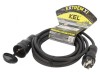 Prelungitor alimentare negru 5m 16A, KEL