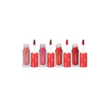 Set 4 rujuri lichide mate, Ranee, Cherry, Matte, D