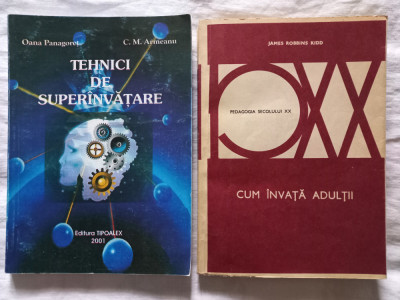 TEHNICI DE SUPERINVATARE- OANA PANAGORET, C M. ARMEANU+ CUM INVATA ADULTII- KIDD foto