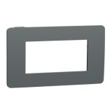 Rama Ornament 4M Schneider Unica Studio gri inchis negru NU270422