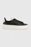 Lacoste sneakers din piele Carnaby culoarea negru, 45SFA0040