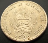 Cumpara ieftin Moneda exotica 1 INTI - PERU, anul 1986 * Cod 690 B = luciu de batere, America Centrala si de Sud