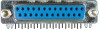 Conector DB25, mama, lipire pe PCB - 124036