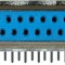 Conector DB25, mama, lipire pe PCB - 124036