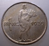 2.132 LUXEMBURG LUXEMBOURG 1 FRANC 1939, Europa, Cupru-Nichel