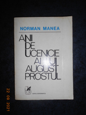 Norman Manea - Anii de ucenicie ai lui August Prostul (1979) foto