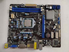 Placa de baza ASRock H61M-GS, LGA1155, DDR3 + Procesor G530 - poze reale foto