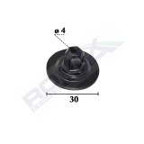 Piulita Fixare Elemente Capota Pentru Grup Vag 4X30mm Negru - Set 10 Buc 132948 C70543-RMX