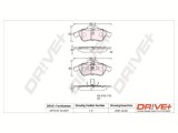 Dr!ve+ DP1010.10.0987 set placute frana,frana disc
