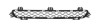 Grila Bara Fata Superioara BMW X3 F25 (2010-2014) 51117210466 Rapid