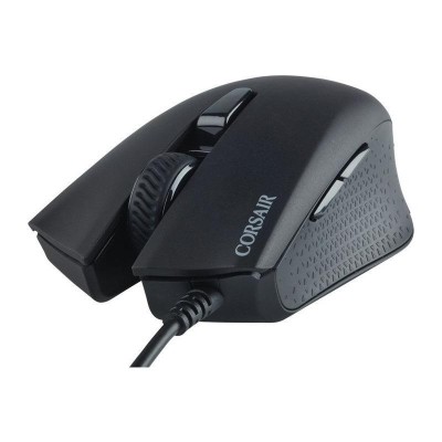 Mouse cu fir corsair harpoon rgb pro optical 12000 dpi 1 zone rgb 6 butoane foto