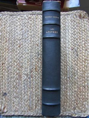 LES APOTRES - ERNEST RENAN (CARTE IN LIMBA FRANCEZA) foto