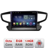 Navigatie HHyundai Ioniq 2016-2020 Android radio gps internet Octa Core 8+128 LTE KIT-ioniq+EDT-E609 CarStore Technology
