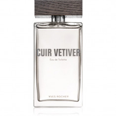 Yves Rocher Cuir Vétiver Eau de Toilette pentru bărbați 100 ml