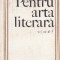 Pentru arta literara vol. 2
