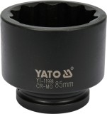 Cheie tubulara bihexagonala de impact 1&amp;quot; de 85 mm YATO