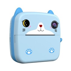 Camera Instantanee pentru Copii, Cyrax, cu Functie de Printare, Camera Frontala + Selfie, Cablu USB-C, Bluetooth, Compatibil iOS/Android, Imprimare AP