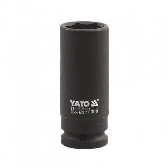 Cheie de impact Yato YT-1177, dimensiune 32 mm, prindere 1&amp;rdquo;, lunga foto
