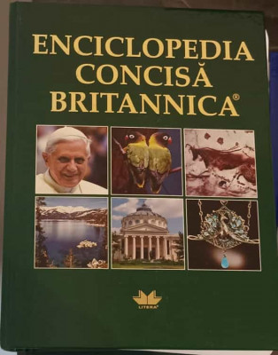 ENCICLOPEDIA CONCISA BRITANNICA-EDITOR: VIDRASCU SI FIII foto