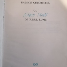 FRANCIS CHICHESTER - CU GIPSY MOTH IN JURUL LUMII