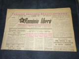 ZIARUL ROMANIA LIBERA 1 NOIEMBRIE 1949 ARLUS