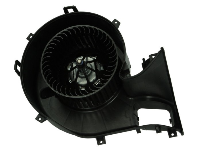 Ventilator habitaclu Saab 9.3, 1998-2012, motor 2.0/2.0 T, 2.3/2.3 T, benzina, 2.2 TiD, diesel, cu/fara AC, cu 2 pini, diametru 150 mm,