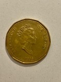 Moneda Canada 1 Dolar 1995, Elizabeth II, Comemorativa, KM#258, Nichel placat cu bronz