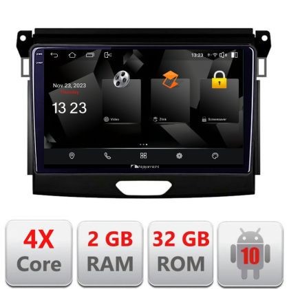 Navigatie Ford Ranger 5230-574 Android Ecran 720P Quad Core 2+32 carplay android auto CarStore Technology