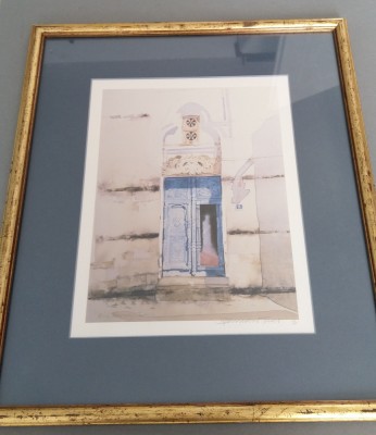 Poartă - Albastră foto