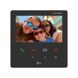 Monitor videointerfon TCP/IP, TFT LCD 4.3 inch touch screen 9 butoane, PoE, WiFi - HIKVISION DS-KH6110-WE1