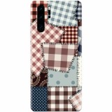 Husa silicon pentru Huawei P30 Pro, Patchwork Vector